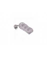 Bloc 3 prises 3g*1.0mm2*1m - I-Watts I-WATTS -  I-B3P : Electricité...
