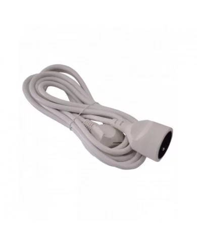 Allonge électrique 5m-3g*1.5mm2 Blanc - I-Watts I-WATTS -  I-RA3G15...