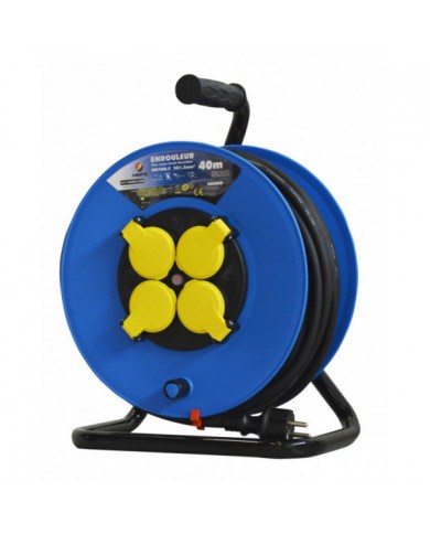 Enrouleur 4prises-h07rn-3g1.5mm²-40m - I-Watts Pro I-WATTS PRO -  I...