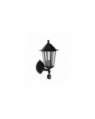 Applique montante E27 60W détecteur - Noir I-WATTS OUTDOOR LIGHTING...