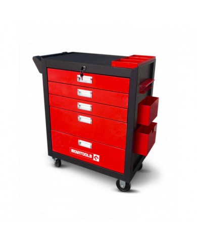 Servante d'atelier 5 tiroirs + accessoires - Movitools MOVITOOLS - ...