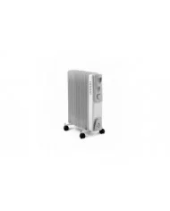 Radiateur bain d huile 2000W - 9 élements, 3 niveaux de chauffe - W...