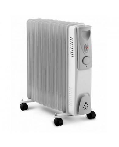 Radiateur bain d huile 2500W 11 éléments - Warm tech WARM TECH -  W...