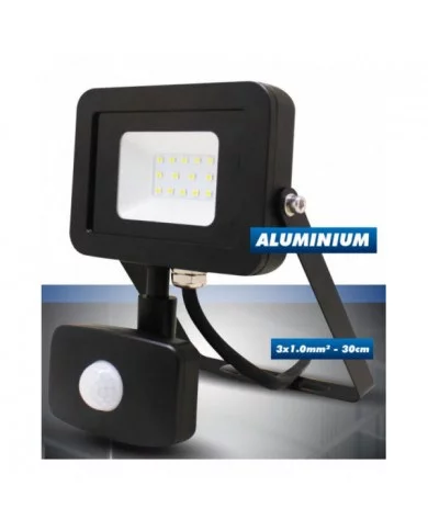 Projecteur mural LED avec détecteur 10W - I-Watts I-WATTS -  I-SFD1...