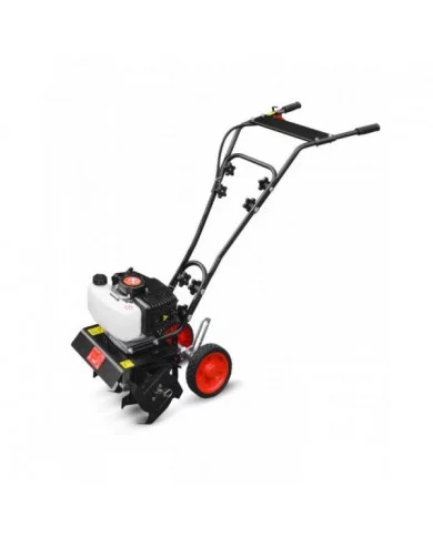 Microbineuse thermique 51.7CC 25cm - 4 Fraises ELEM Garden Technic ...