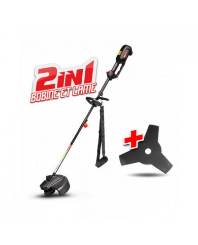 Débroussailleuse électrique 1200W avec bobine et lame 3 dents - Ele...