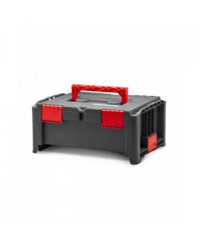 Boîte à outils empilable en plastique 46.4x33.5x21.2cm - Constructo...