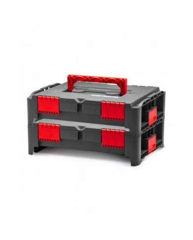 Lot de 2 coffrets empilables BEPS1 - Constructor CONSTRUCTOR -  BEP...