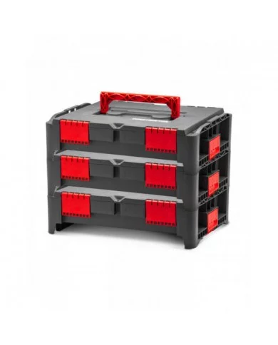 Lot de 3 coffrets empilables BEPS1 - Constructor CONSTRUCTOR -  BEP...