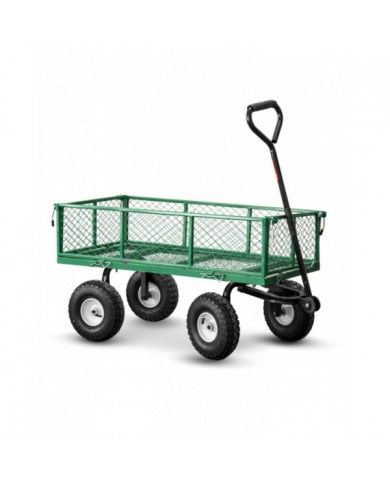 Chariot de jardin en acier 97X52X59CM - 250kg max - Elem Garden ELE...