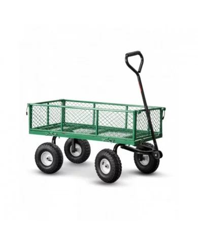 Chariot de jardin en acier 97X52X59CM - 250kg max - Elem Garden ELE...