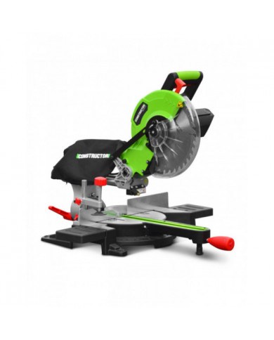 Scie à onglets radiale 1800W - Lame 254mm 36 dents - Constructor CO...