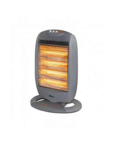 Chauffage halogène oscillant 1600W - 3 positions, Oscillant - Warmt...