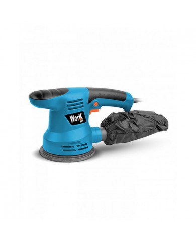 Ponceuse excentrique 180W - 125MM WORK MEN -  WMPE180-125BC : Ponce...