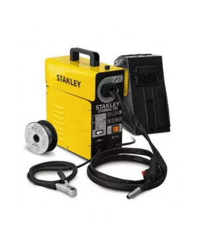 Poste à souder MIG max 130A - Stanley Stanley -  STARMIG130 : Poste...