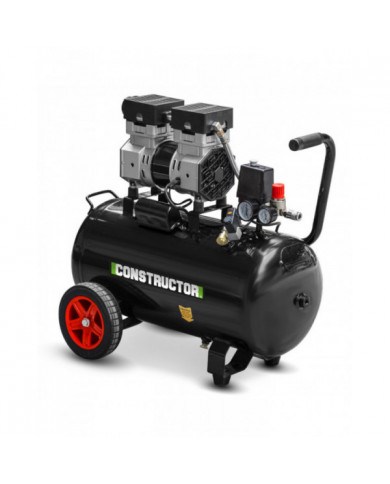 Compresseur 750W - 50L silencieux - 8 bars - Constructor CONSTRUCTO...