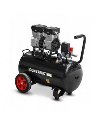 Compresseur 750W - 50L silencieux - 8 bars - Constructor CONSTRUCTO...