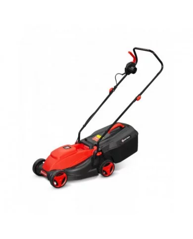 Tondeuse à gazon électrique 1300W - Largeur 32cm, 3 Hauteurs de Cou...