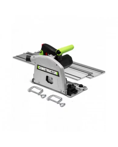 Scie circulaire plongeante 1400W avec rail de guidage - Lame 190mm ...