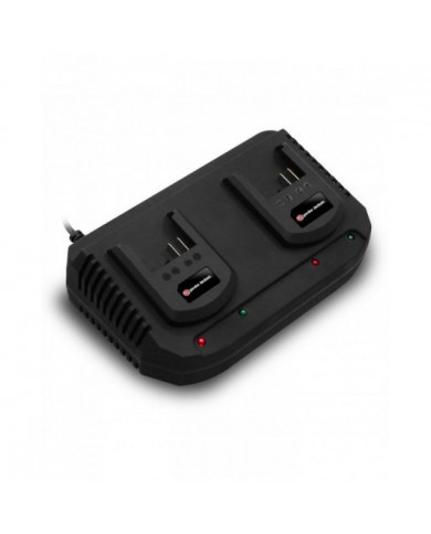 Chargeur double pour batterie 20v lithium - Elem G ELEM Garden Tech...