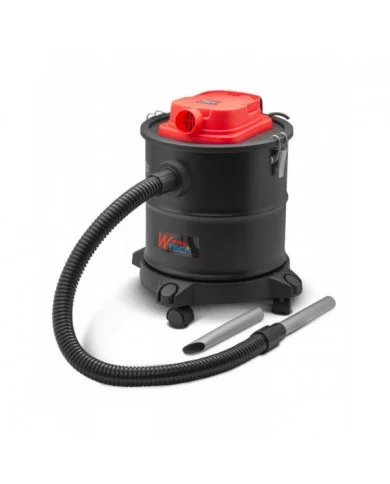 Vide cendres 1200W - 20L - 17Kpa avec soufflerie et roues - Filtre ...