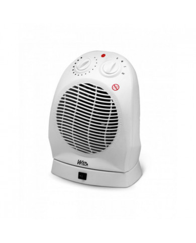 Radiateur soufflant 2000W oscillant avec thermostat - Warm Tech WAR...
