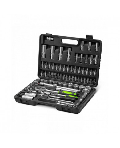 Coffre à douilles et embouts 94 pcs Chrome Vanadium - Constructor C...