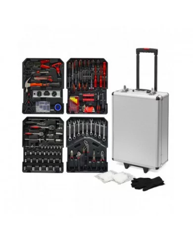 Trolley multi outils 820pcs avec poignée téléscopique - Constructor...