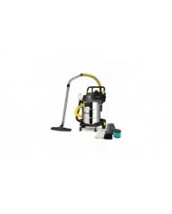 Aspirateur eau et poussières 1600W - 50L inox - 23 Kpa avec souffle...