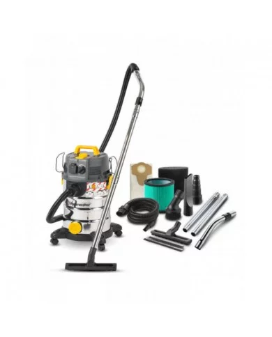 Aspirateur eau et poussières 1400W avec fonction décolmatage - 30L ...