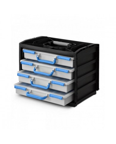 Bloc de rangement avec 4 organiseurs - Workmen WORK MEN -  COORG4P ...