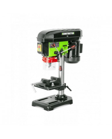 Perceuse à colonne 350W avec étau et laser - 13mm - 5 vitesses - Co...