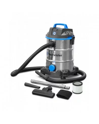 Aspirateur eau et poussières 1400W - 30L inox - 18 Kpa avec souffle...