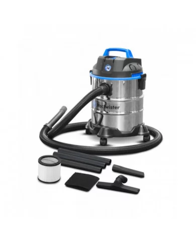 Aspirateur eau et poussières 1250W - 20L inox - 18 Kpa avec souffle...