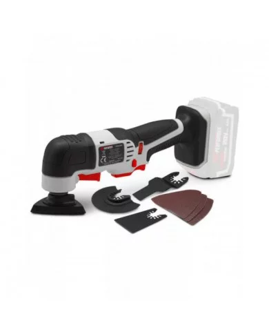 Outil multifonctions sans fil 20V + accessoires - Livré sans batter...