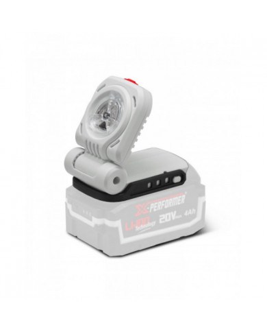 Lampe de travail 20V max livrée sans batterie - X PERFORMER X-PERFO...