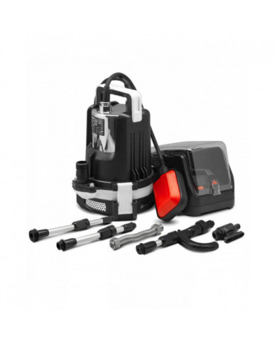 Pompe vide cave pour eaux claires sans fil 20V - Livrée sans batter...