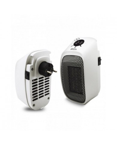 Chauffage Céramique Plug In 400W - Mini Radiateur Électrique Mural,...