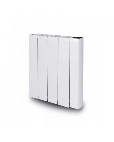 Radiateur à inertie céramique 1000W - Thermostat digital, timer 7 j...