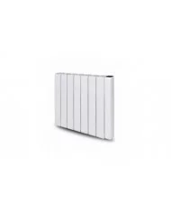 Radiateur inertie céramique 2000 W horizontal blanc, timer 7 jours,...