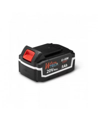 Batterie lithium 20V - 5Ah - Warmtech WARM TECH -  WTBAT5 : Batteri...