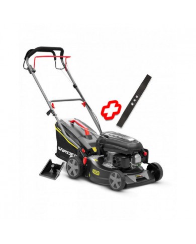 Tondeuse thermique autotractée 144.3cc - 41.8cm livrée avec 2 lames...