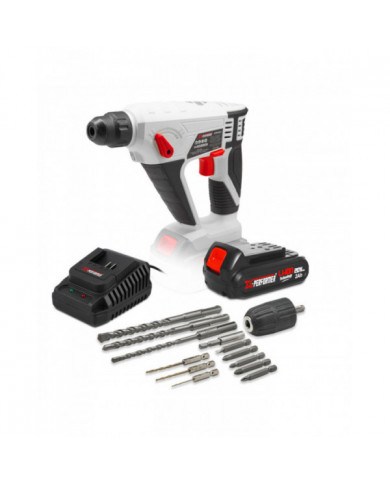 Marteau perforateur sans fil 20V avec batterie 2Ah - X-Performer. X...