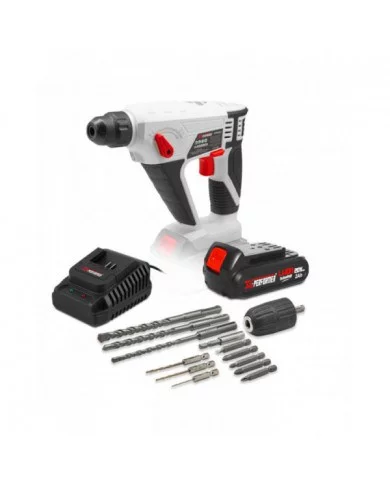 Marteau perforateur sans fil 20V avec batterie 2Ah - X-Performer. X...
