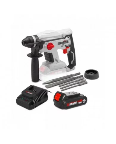 Marteau perforateur sans fil 20V avec moteur à induction avec batte...