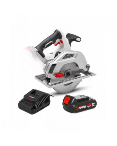 Scie circulaire sans fil 20V avec batterie 2Ah - X-Performer X-PERF...