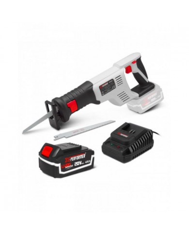 Scie sabre sans fil 20V avec batterie 4Ah - X-Performer X-PERFORMER...