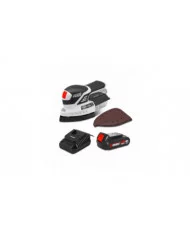 Ponceuse triangulaire 20V max avec batterie 2Ah - X PERFORMER X-PER...