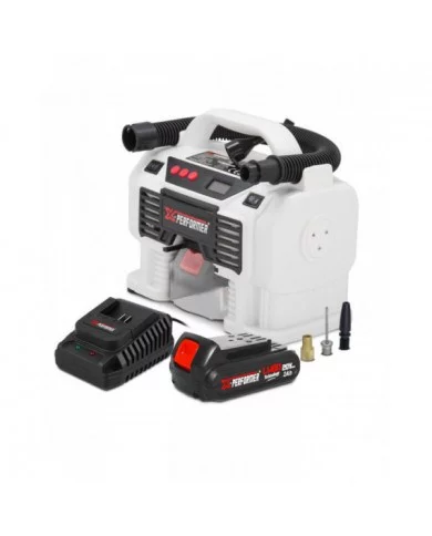 Gonfleur - dégonfleur sans fil 20V avec batterie 2Ah - X-Performer ...